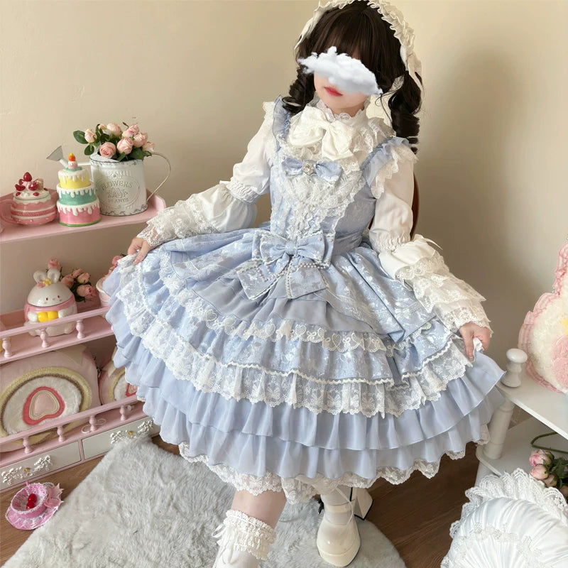 Wedding Sweet Lolita JSK Gorgeous Bridal Blouse