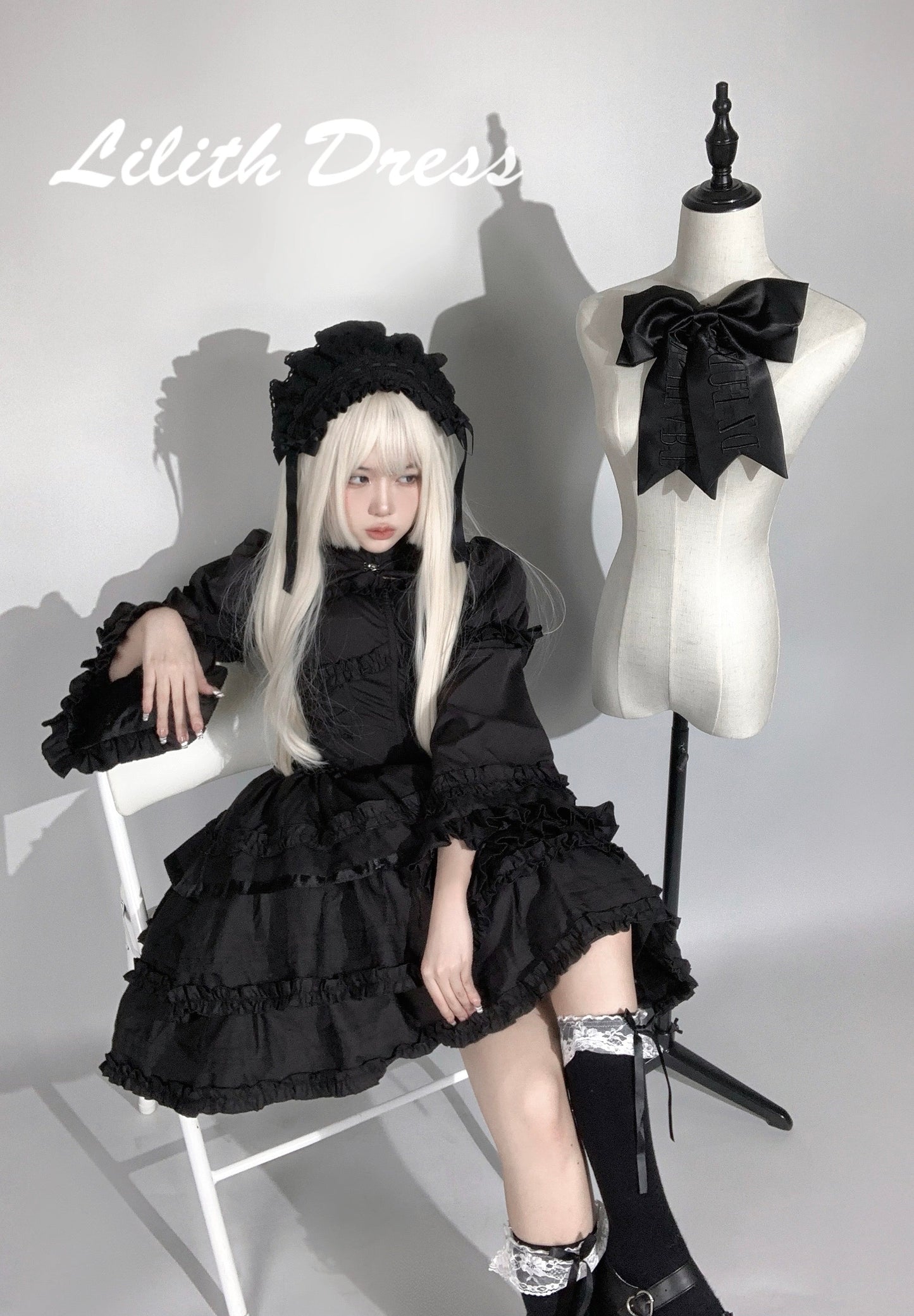Gothic Lolita JSK Dress Christmas Short Sleeve Bolero