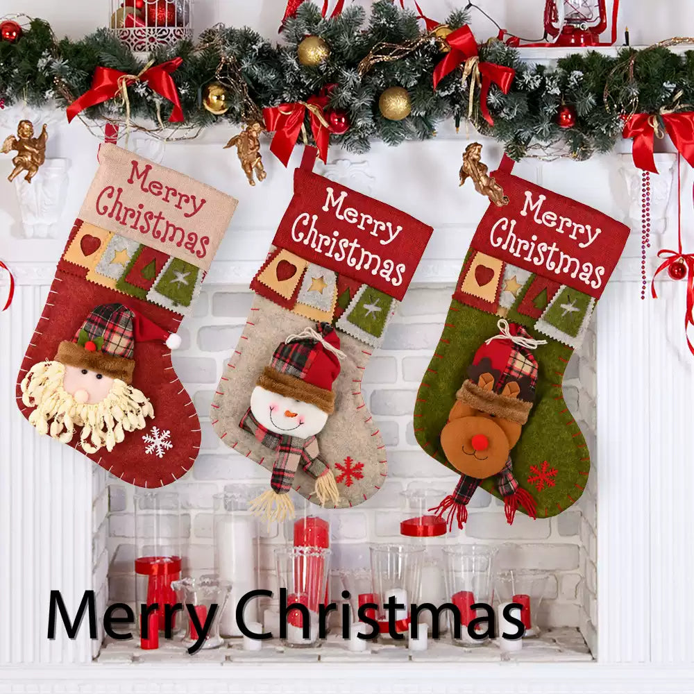 Christmas cartoon socks