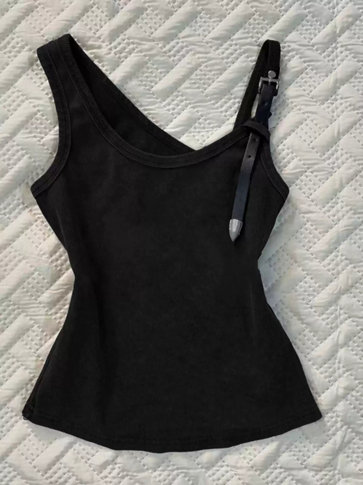 dark gray camisole