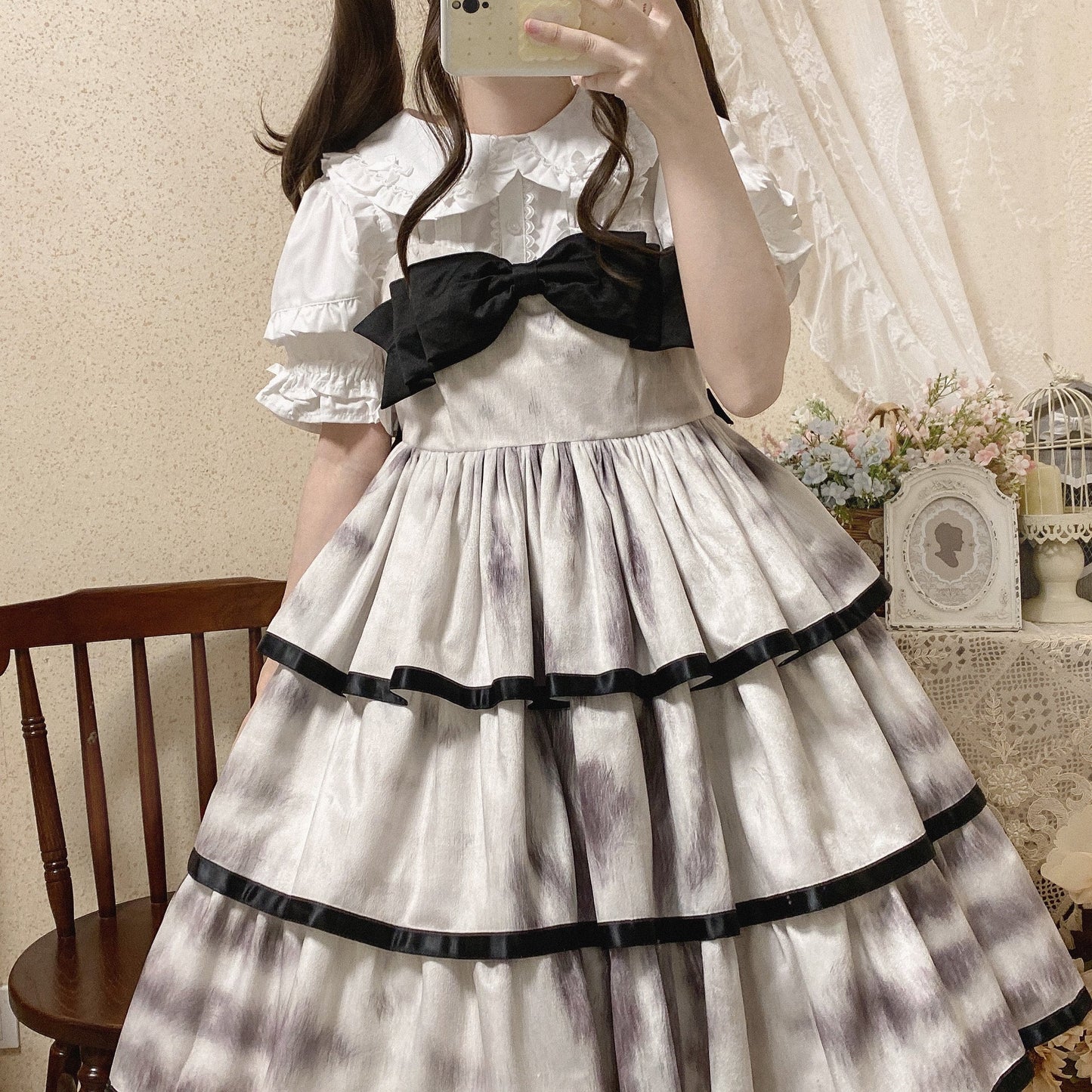 Kawaii Lolita Shirt Soft Girl Short-sleeved