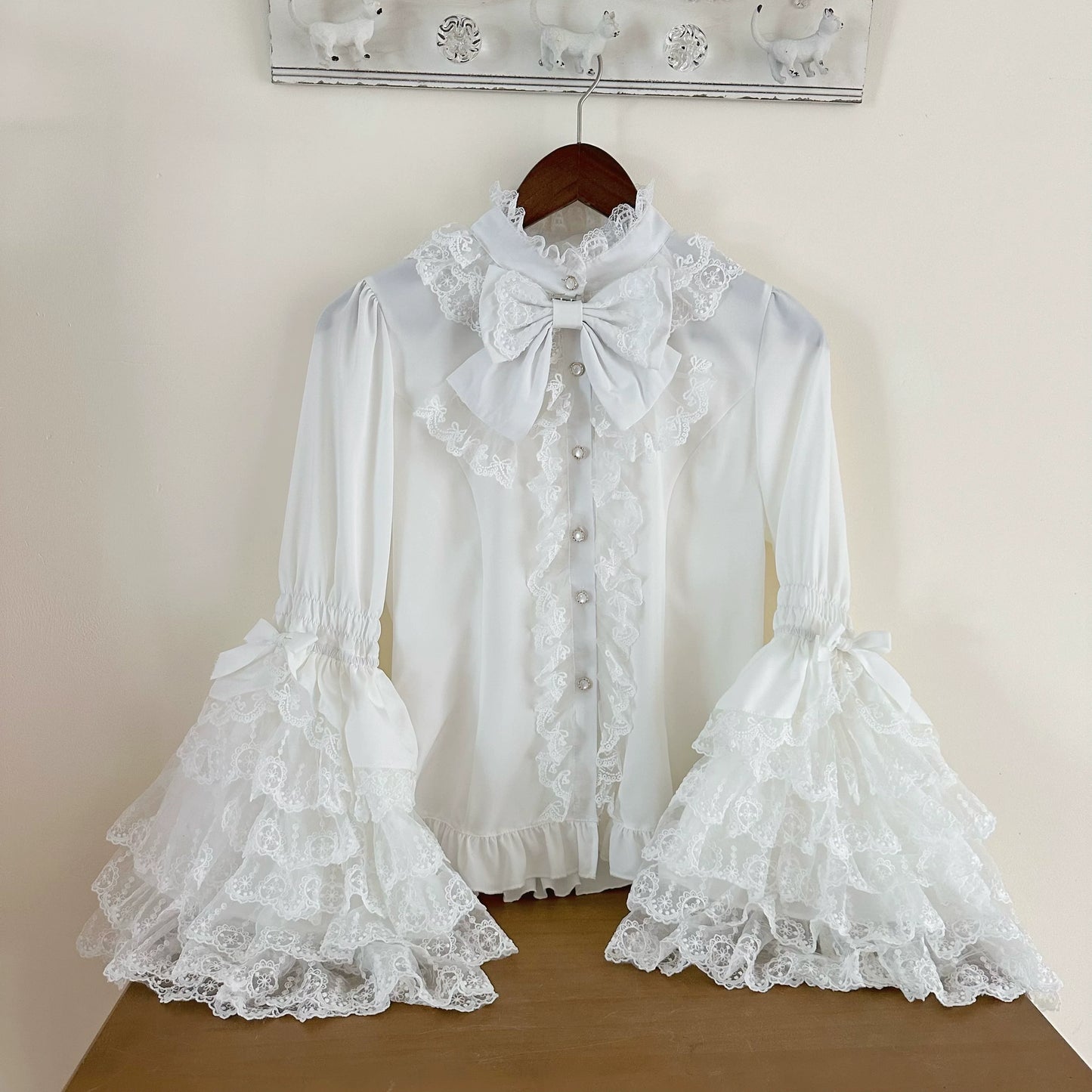Wedding Sweet Lolita JSK Gorgeous Bridal Blouse White Innerwear Only