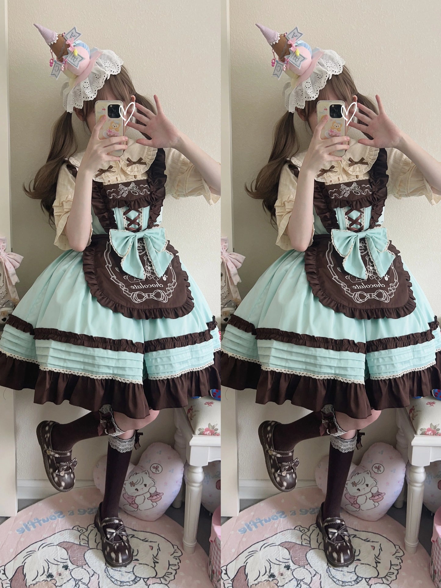 Sweet Lolita JSK with Detachable Apron