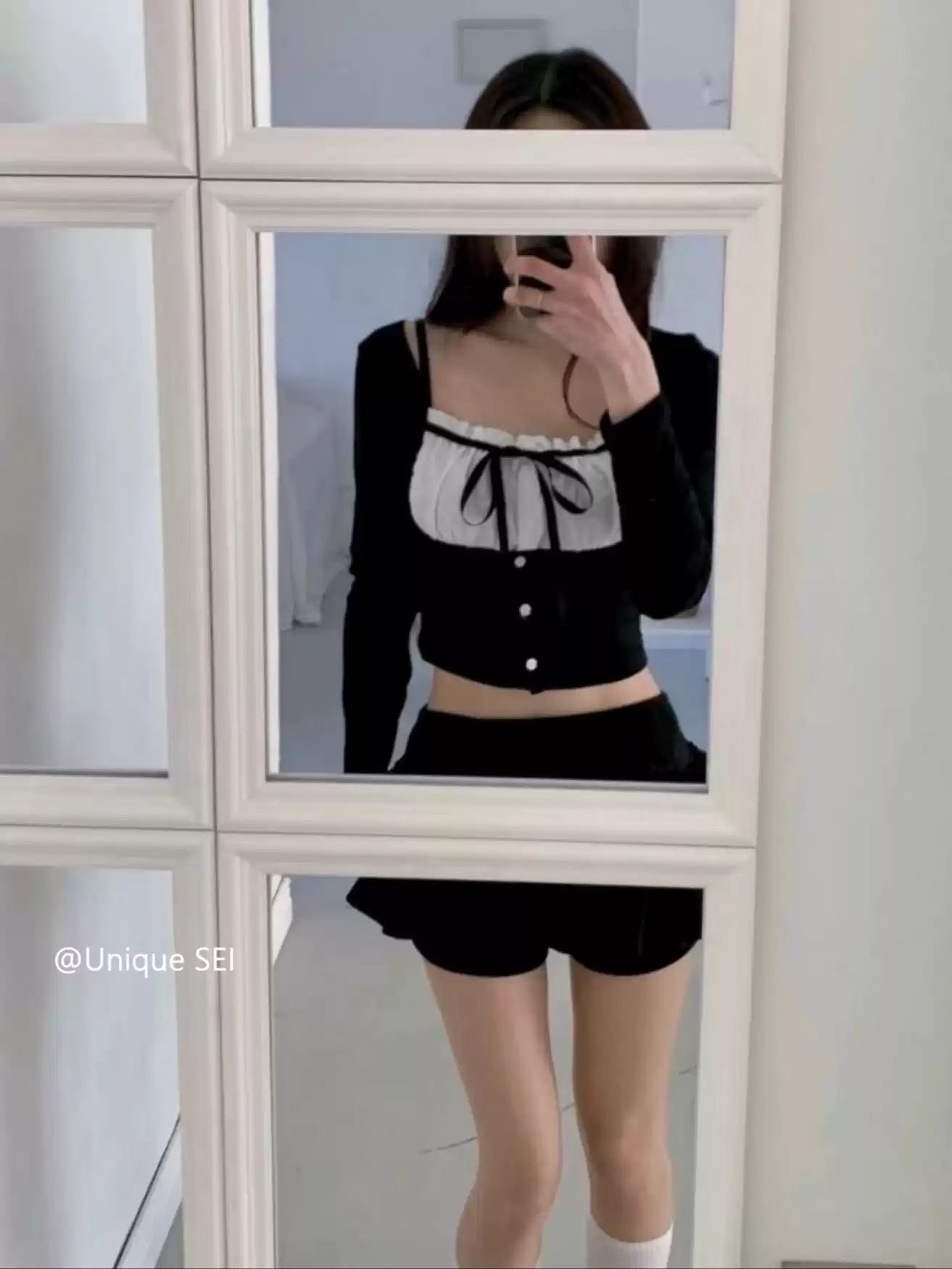 Pure Lust Spliced Long Sleeve Top