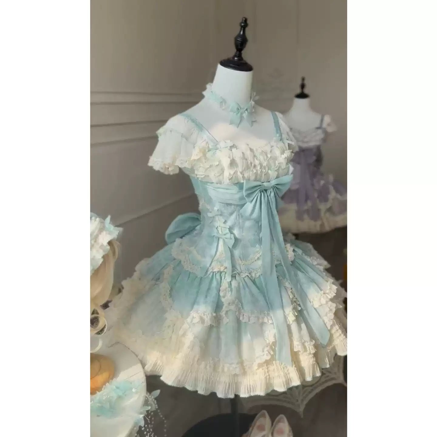 Fairy Green Lolita Doll JSK Dress