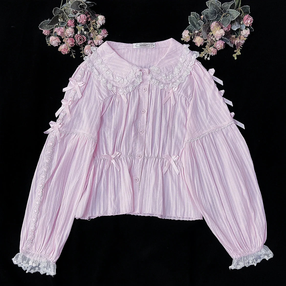 Sweet Lolita Shirt Doll Collar Blouse High-waisted