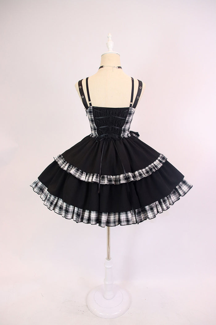 Little Spicy Plaid JSK Dress
