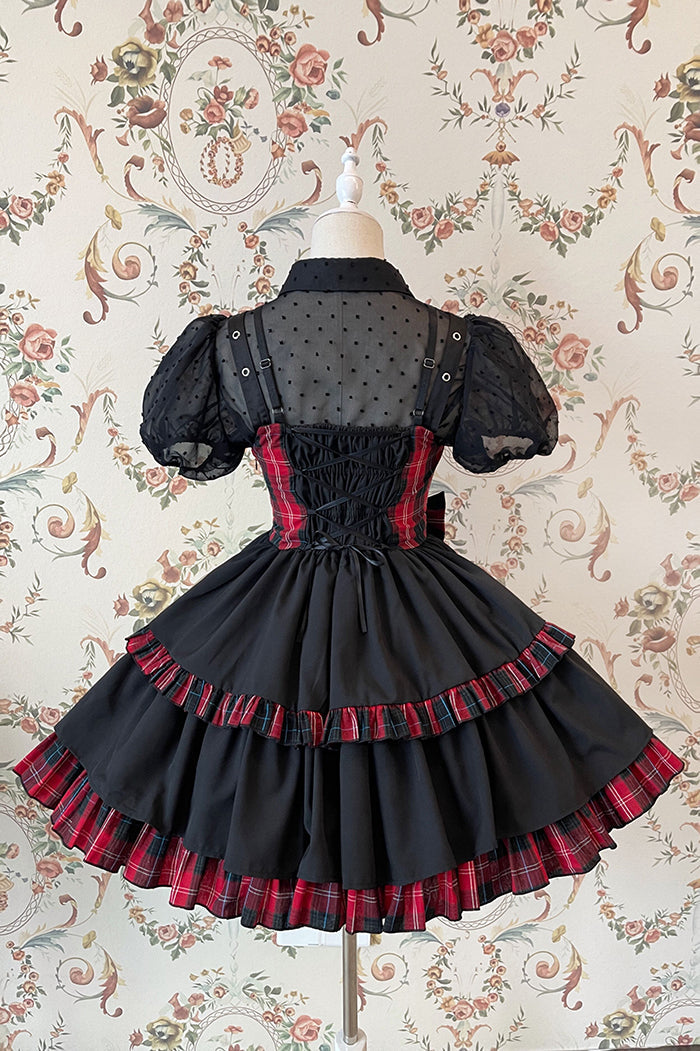 Little Spicy Plaid JSK Dress
