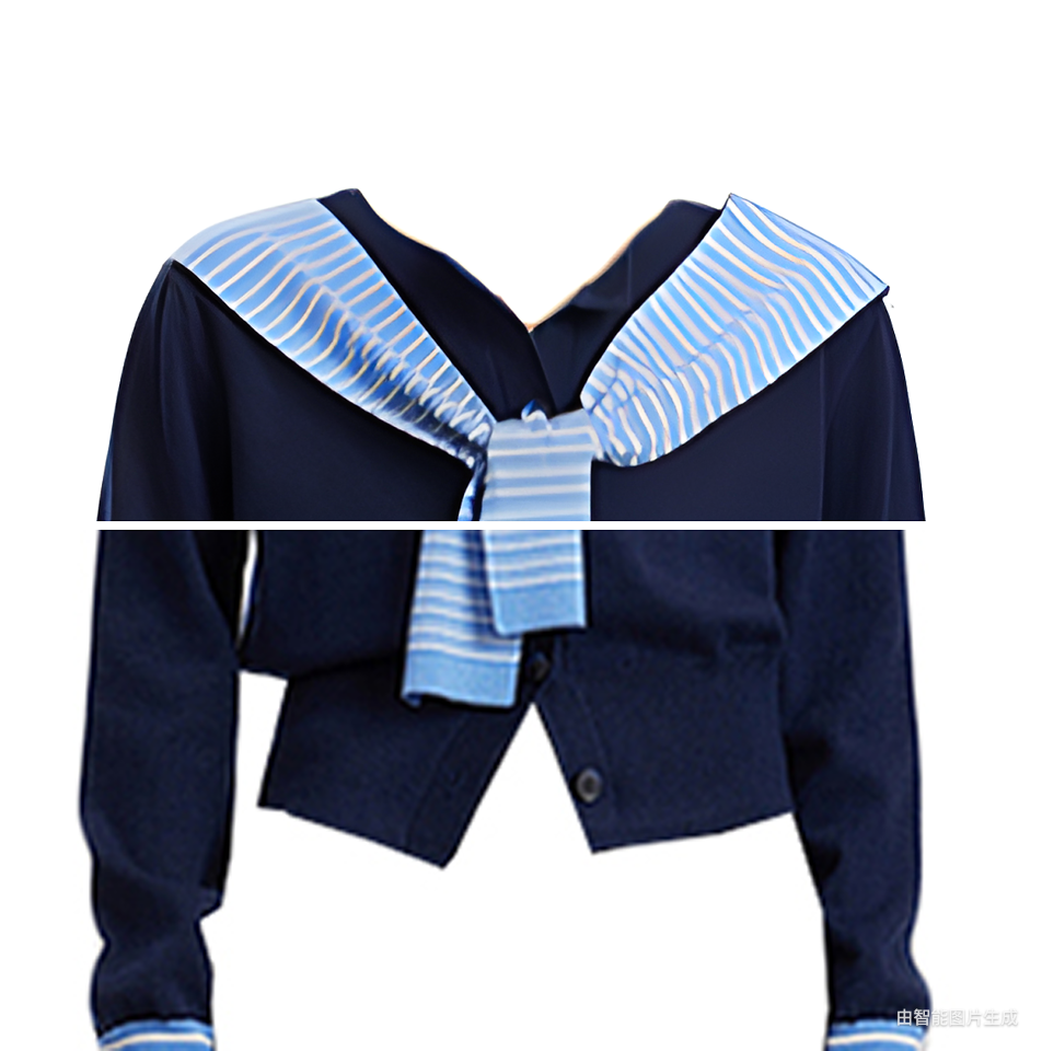 Shawl design long-sleeved sweater