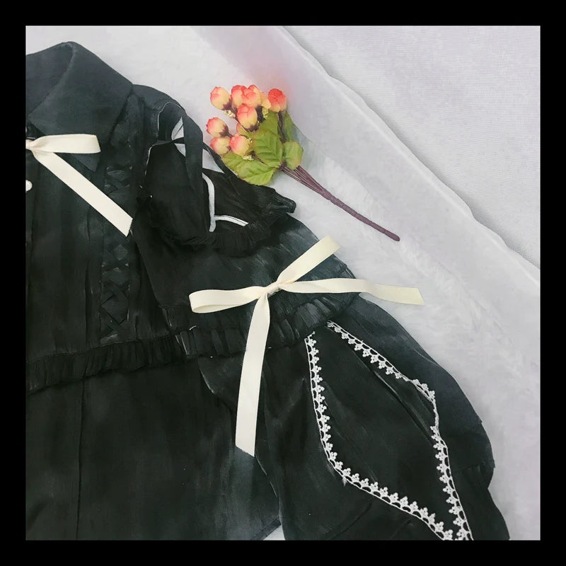 Lolita Blouse Yuelong Poem Long Sleeve Inner Shirt