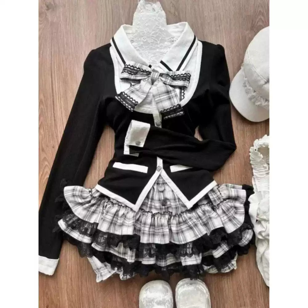 Vintage Kawaii Ruffles Coord