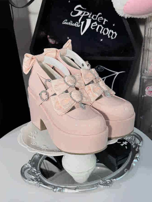 Bows Buckle Mary Jane Shoes