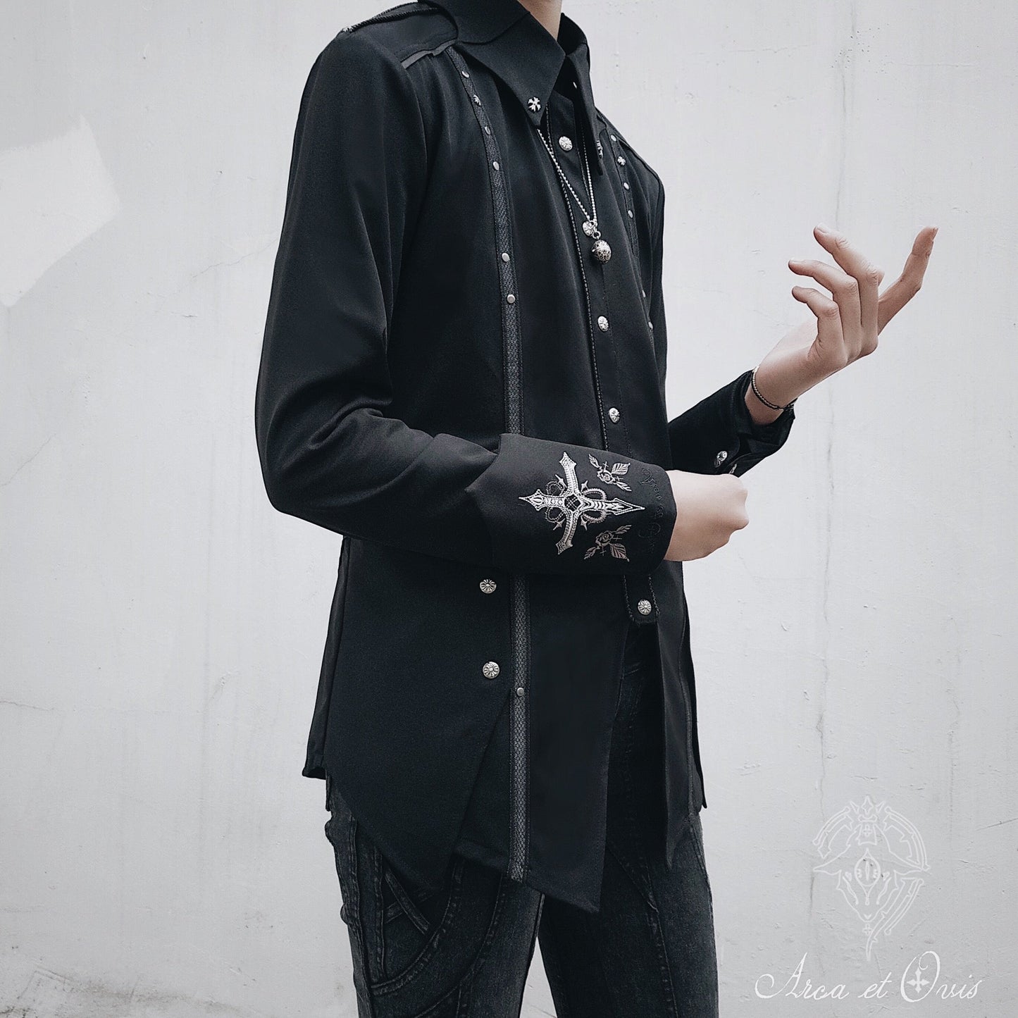Gothic Lolita Blouse Ouji Fashion Lolita Shirt Long Sleeve