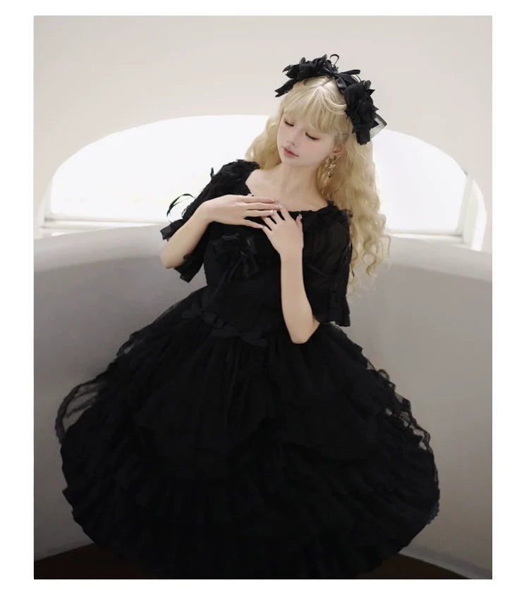 Classic Princess Lolita JSK Elegant Chiffon Top