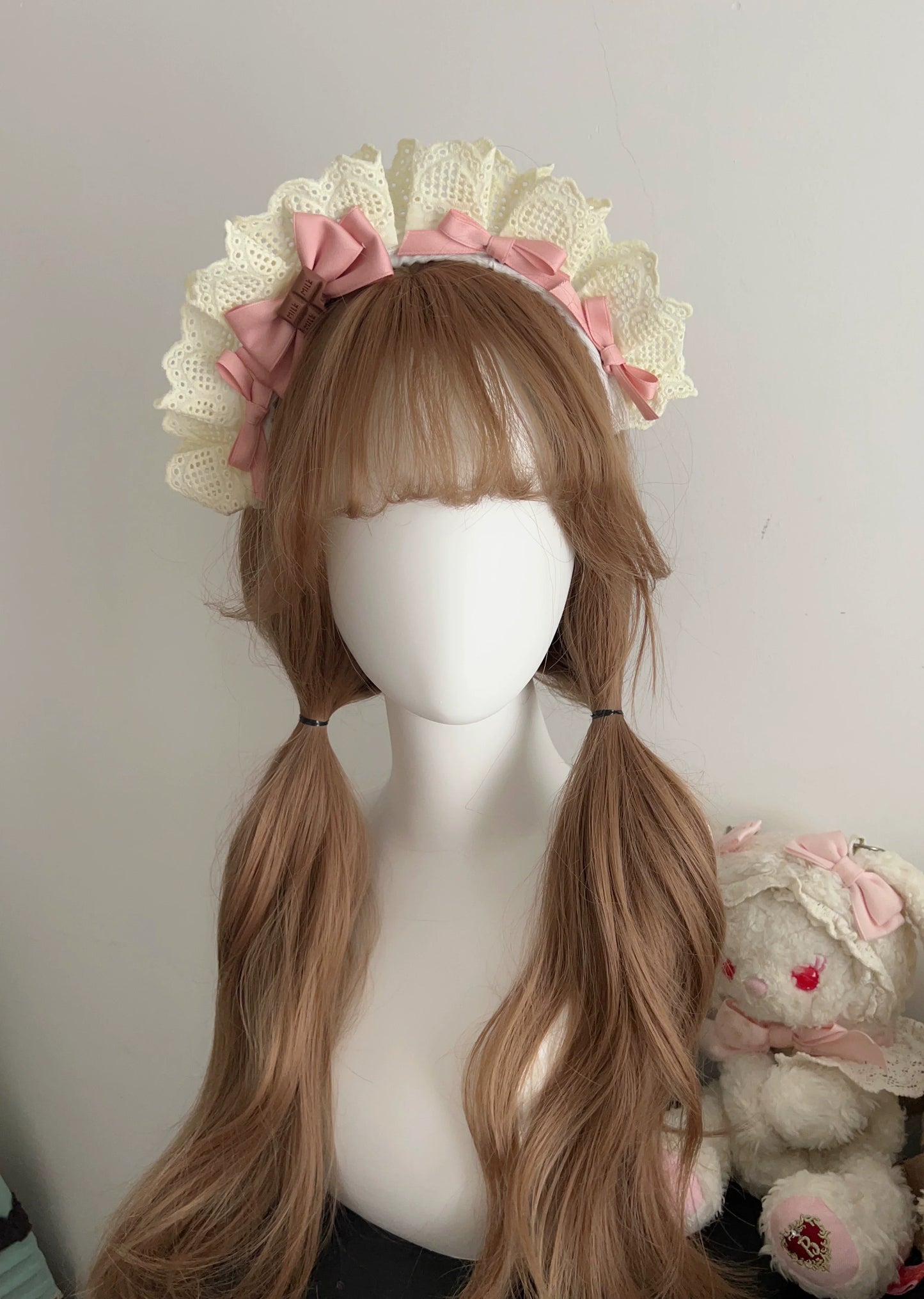 Sweet Lolita JSK with Detachable Apron Pink KC Only