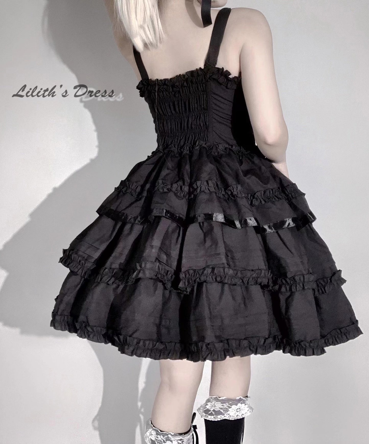 Gothic Lolita JSK Dress Christmas Short Sleeve Bolero