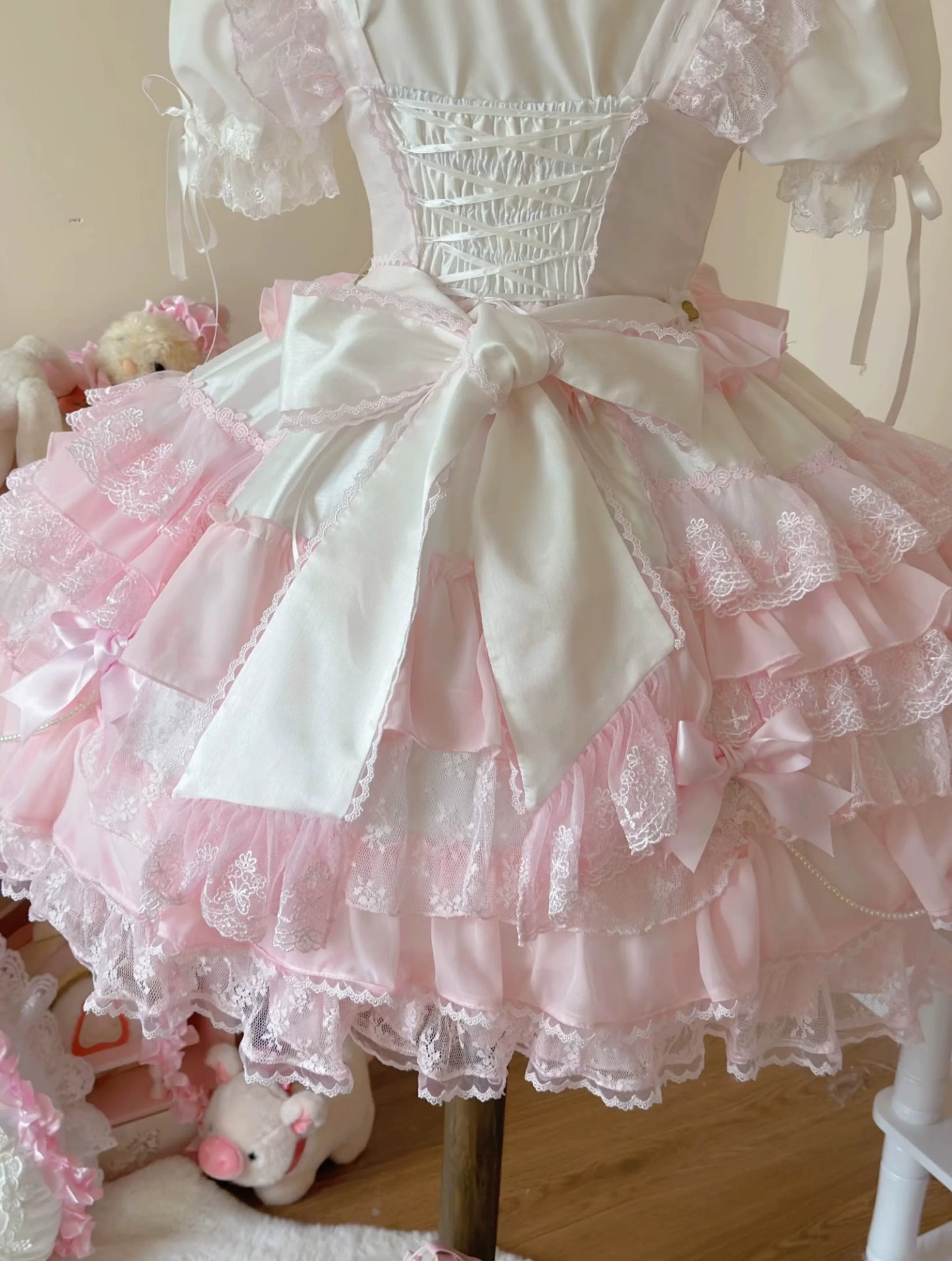 Wedding Lolita Jumper Dress Elegant Bridal JSK