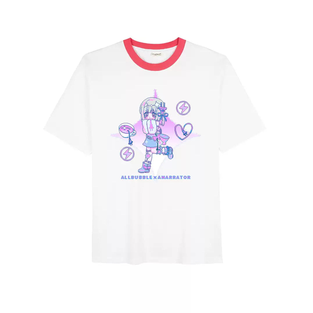 Print Series Loose Short Sleeve T-Shirt