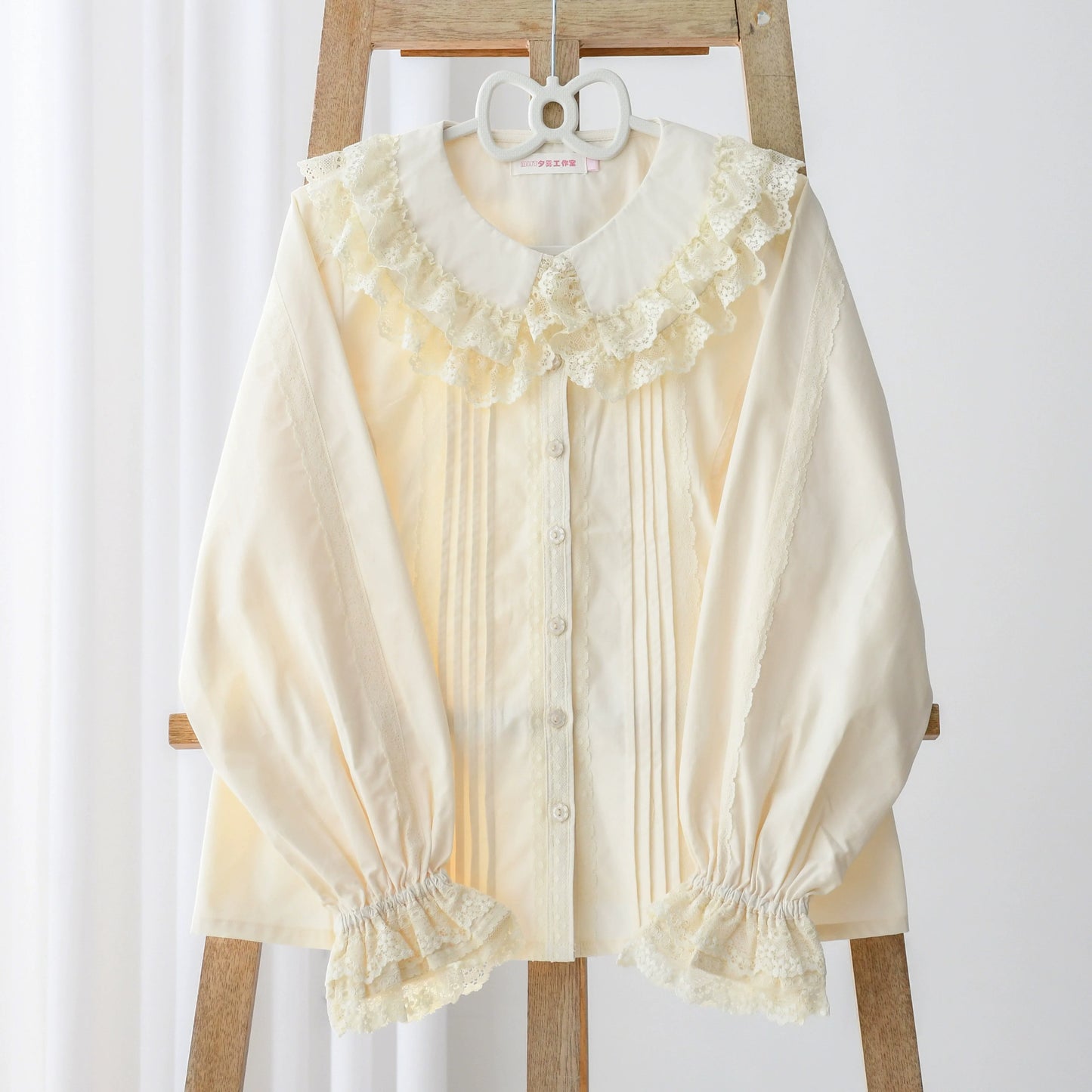 Daily Lolita Shirt Cotton BlouseLong Sleeves