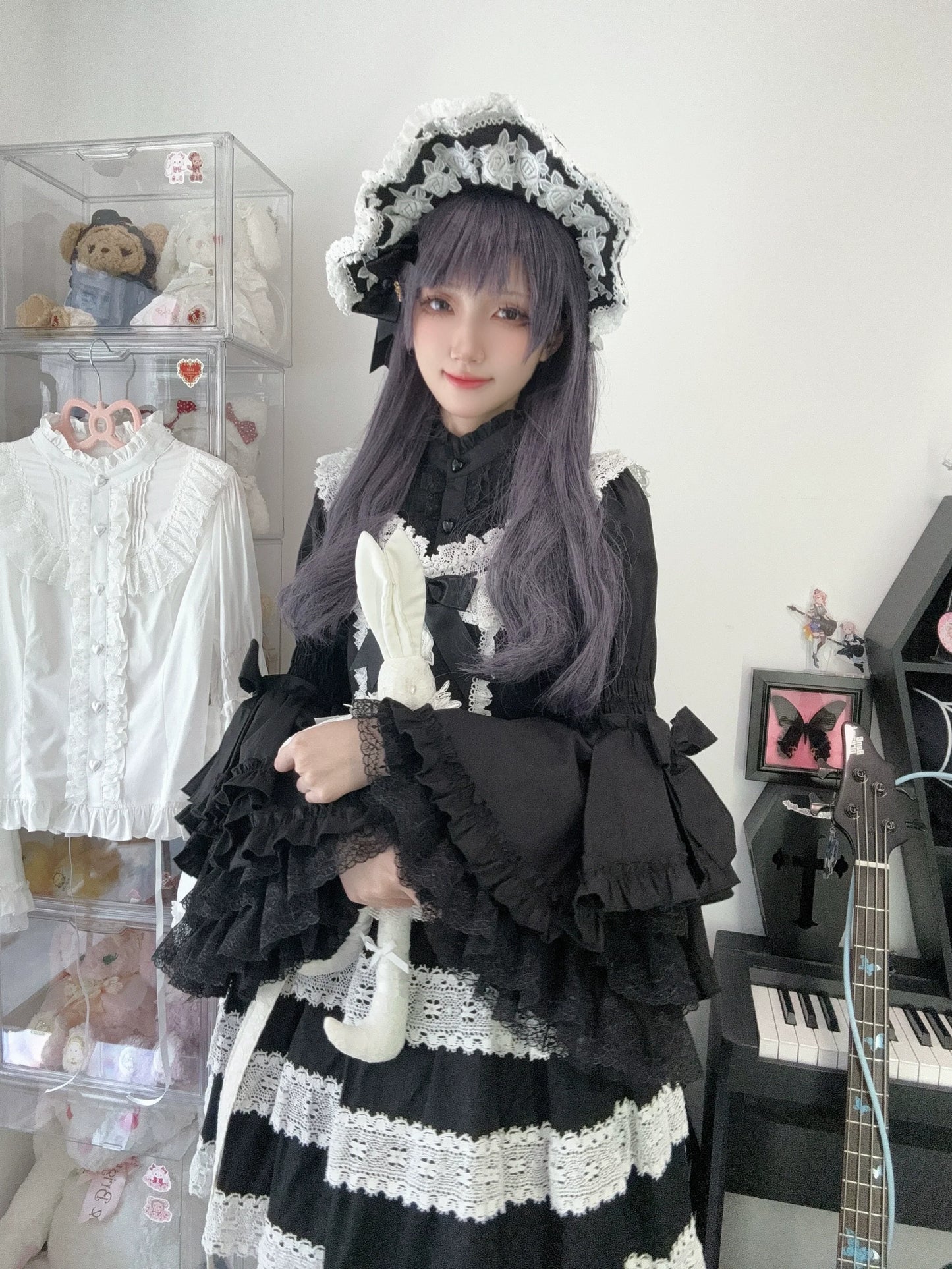 Sweet Lolita Blouse Princess Sleeve Shirt Inner Wear
