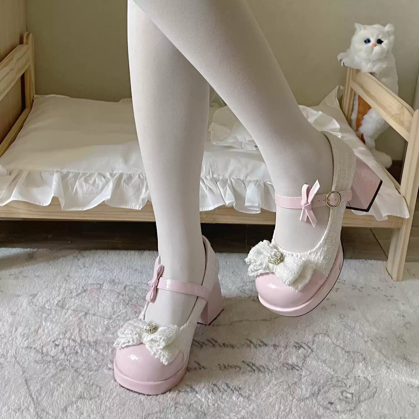 Little Annie's Bow-tie Lolita Shoes