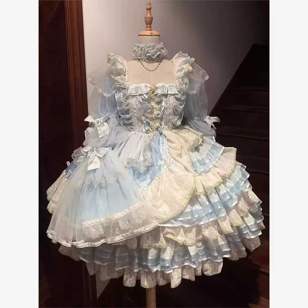 Baby Blue Wedding Lolita Dress