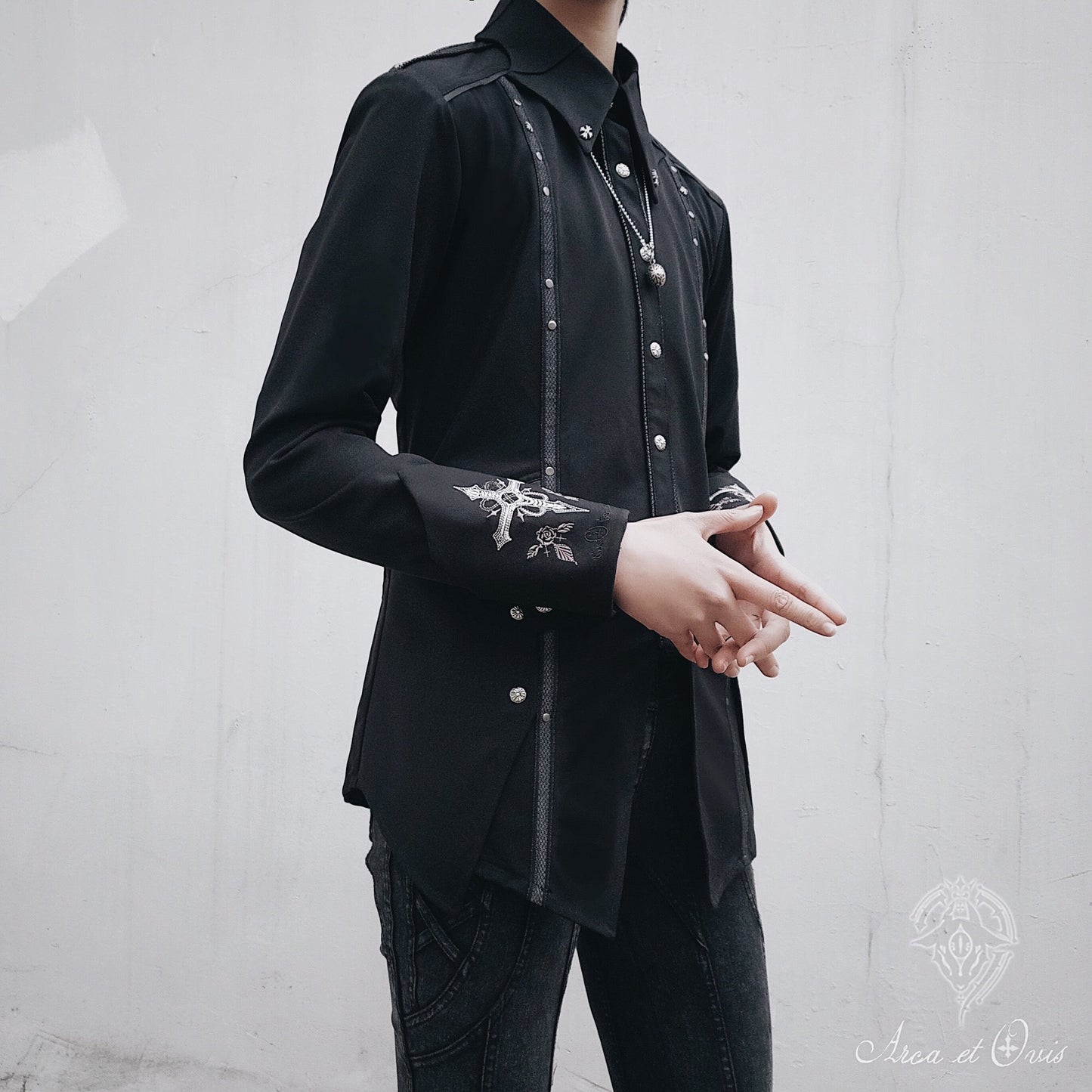 Gothic Lolita Blouse Ouji Fashion Lolita Shirt Long Sleeve