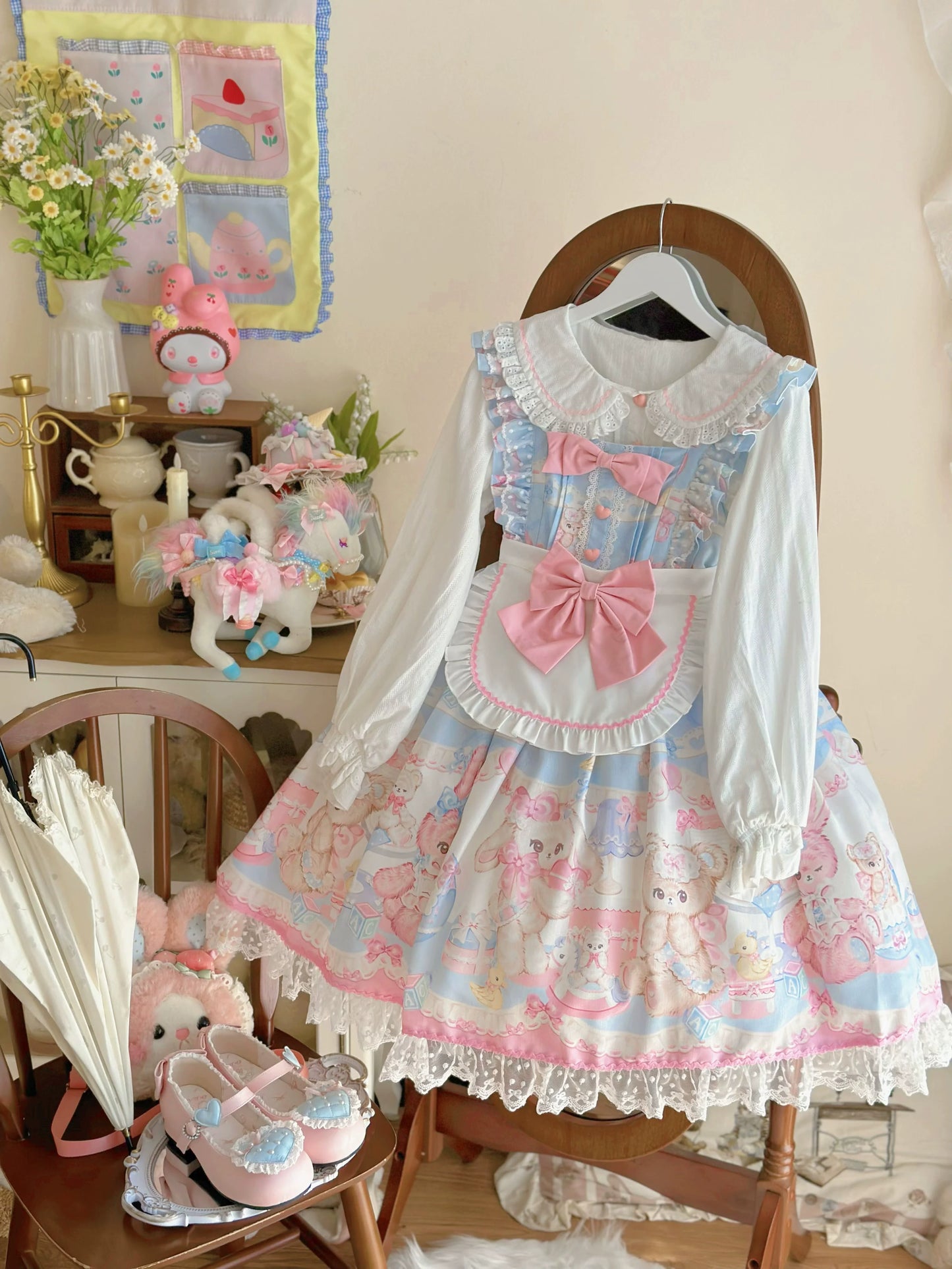 Sweet Lolita Jumper Dress Cute JSK