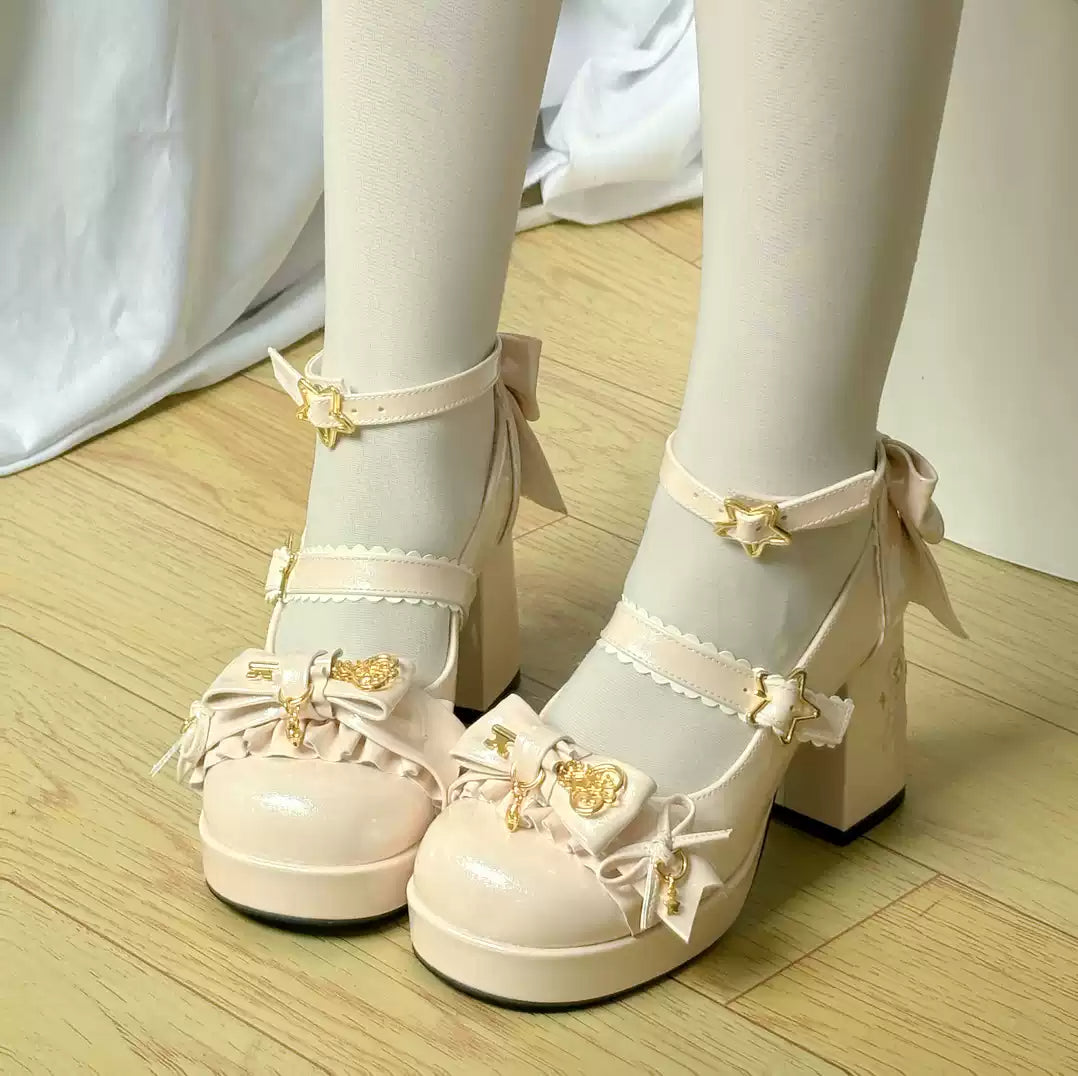 Princess Bow Lolita Platform Shoes