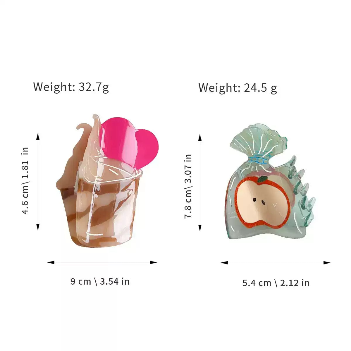acetic acid apple shark clip