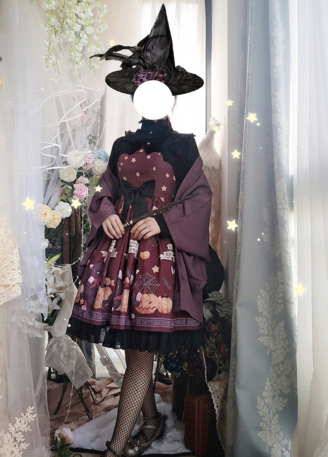 Vampire Cat Normal Waist Lolita Halloween JSK