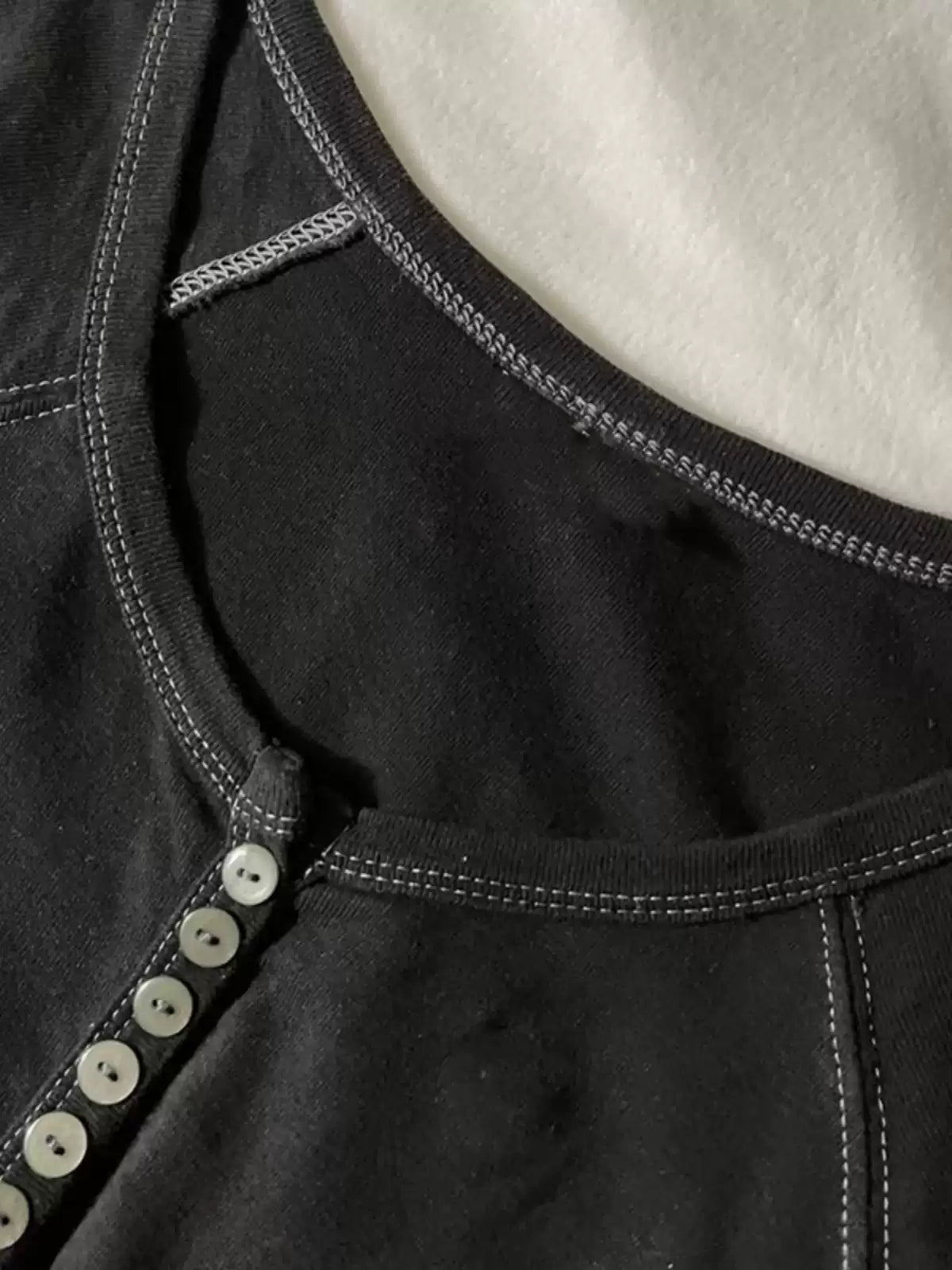 American retro black T-shirt