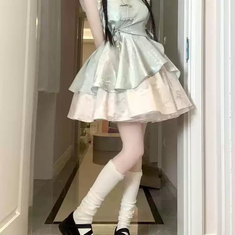 Cheongsam Bamboo Lolita Dress