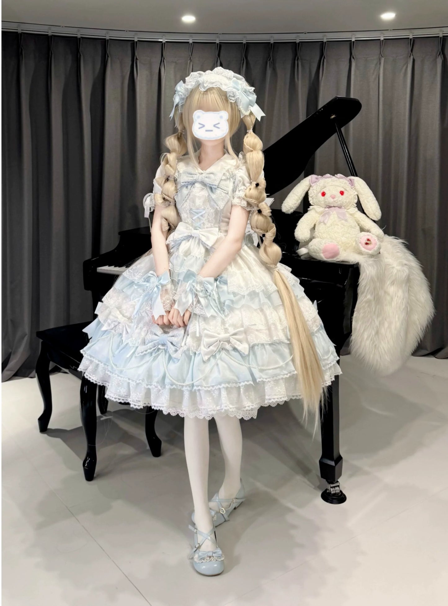 Wedding Lolita Jumper Dress Elegant Bridal JSK