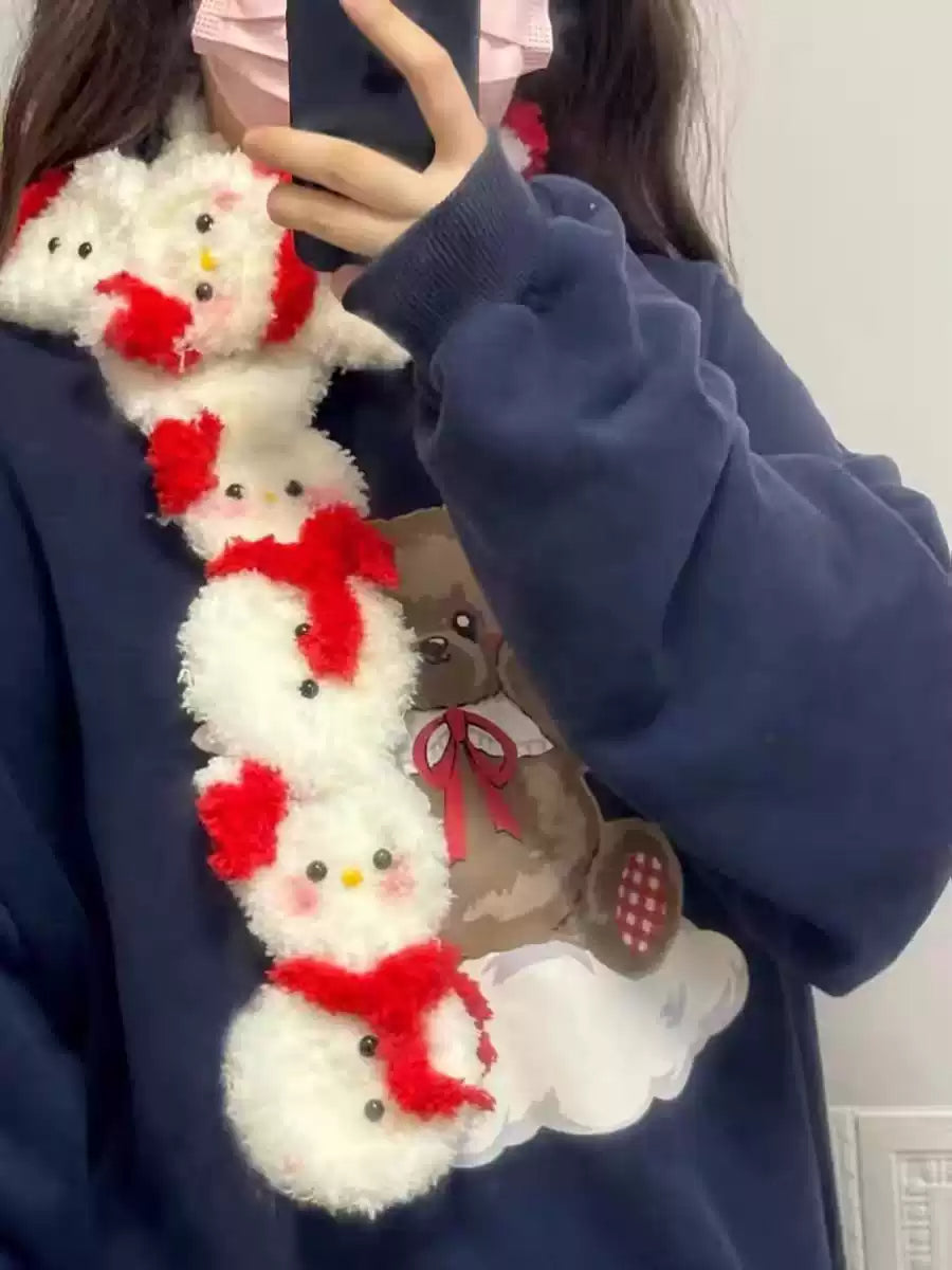 Coral Velvet Apple Scarf