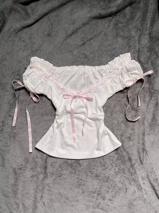 French Coquette Lace Top