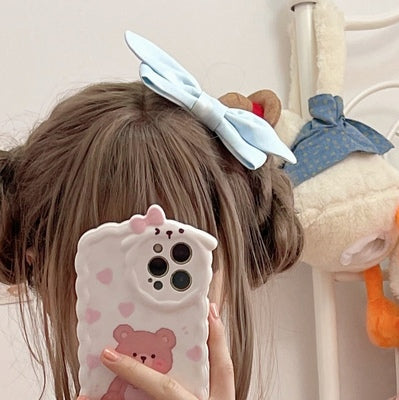 Kawaii Lolita JSK one pair of light blue clips