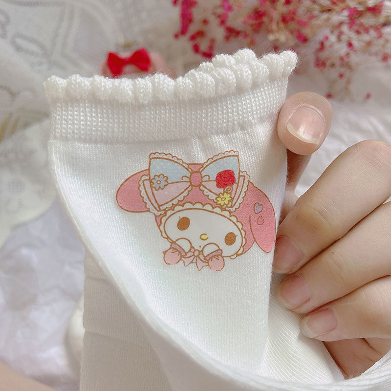 Sweet Dainty Character Socks Bunny