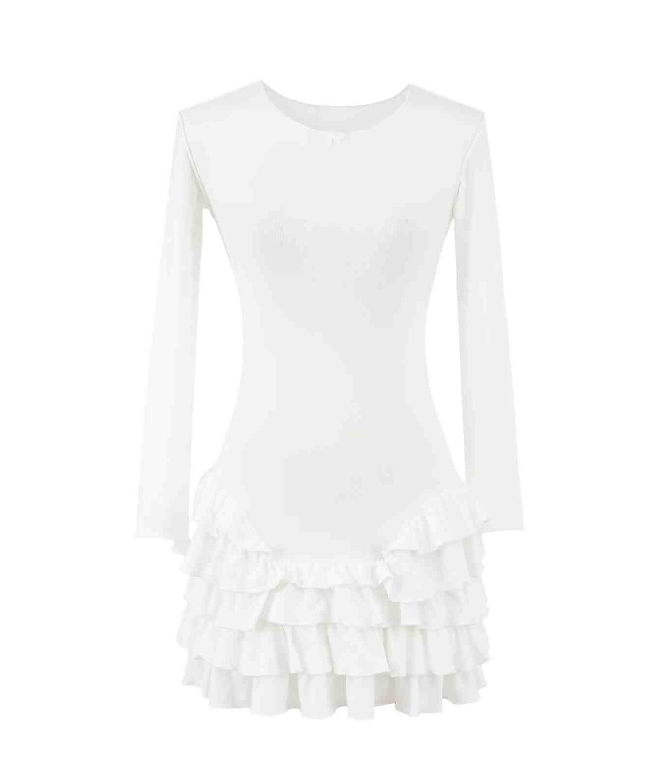 Ballet Girl Ruffled Multi-layer Dress