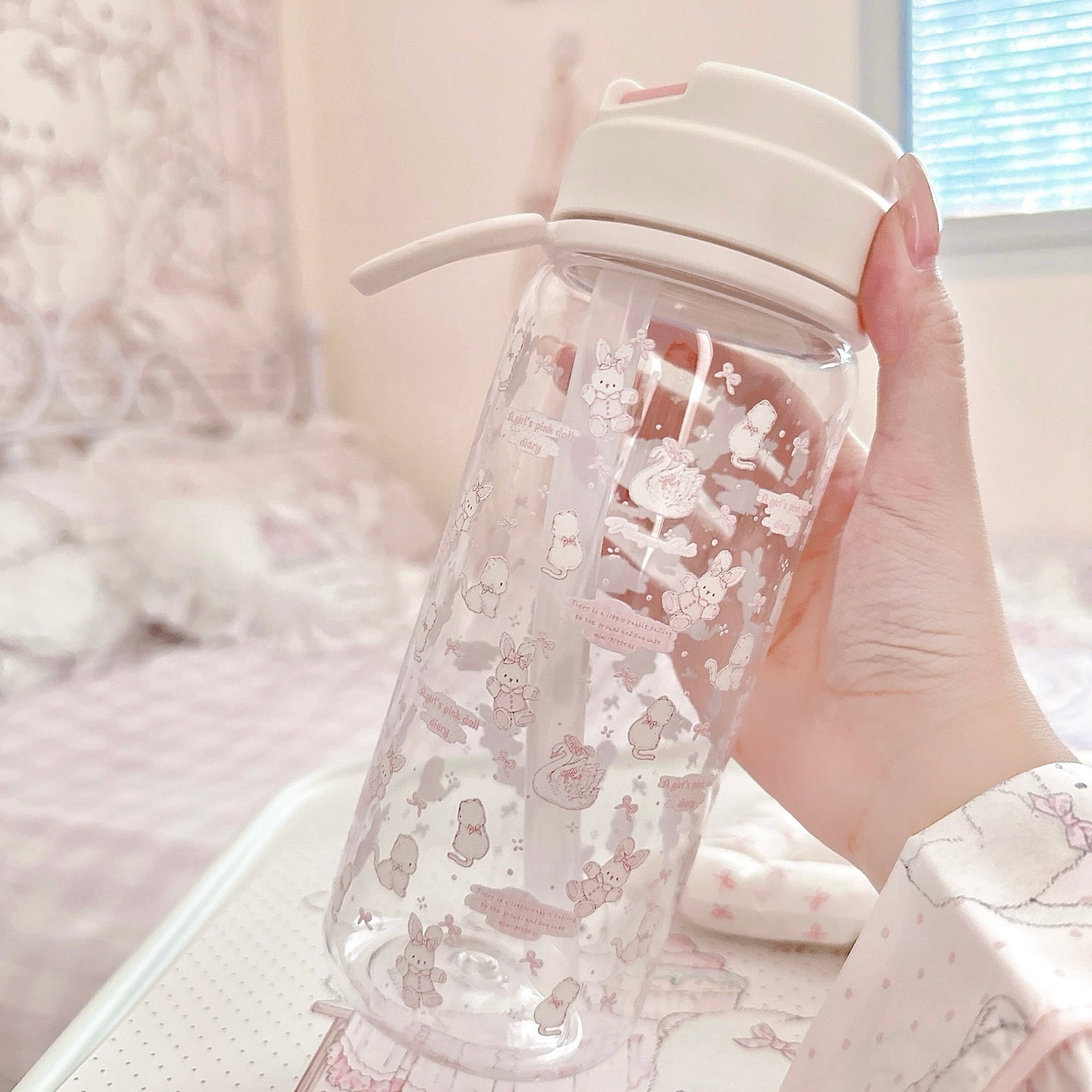 cute kawaii water bottle