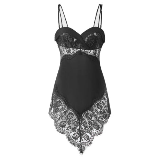 Ice Silk Lace Nightgown