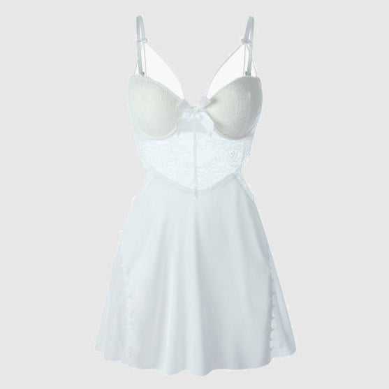 Ice Silk Lace Nightgown