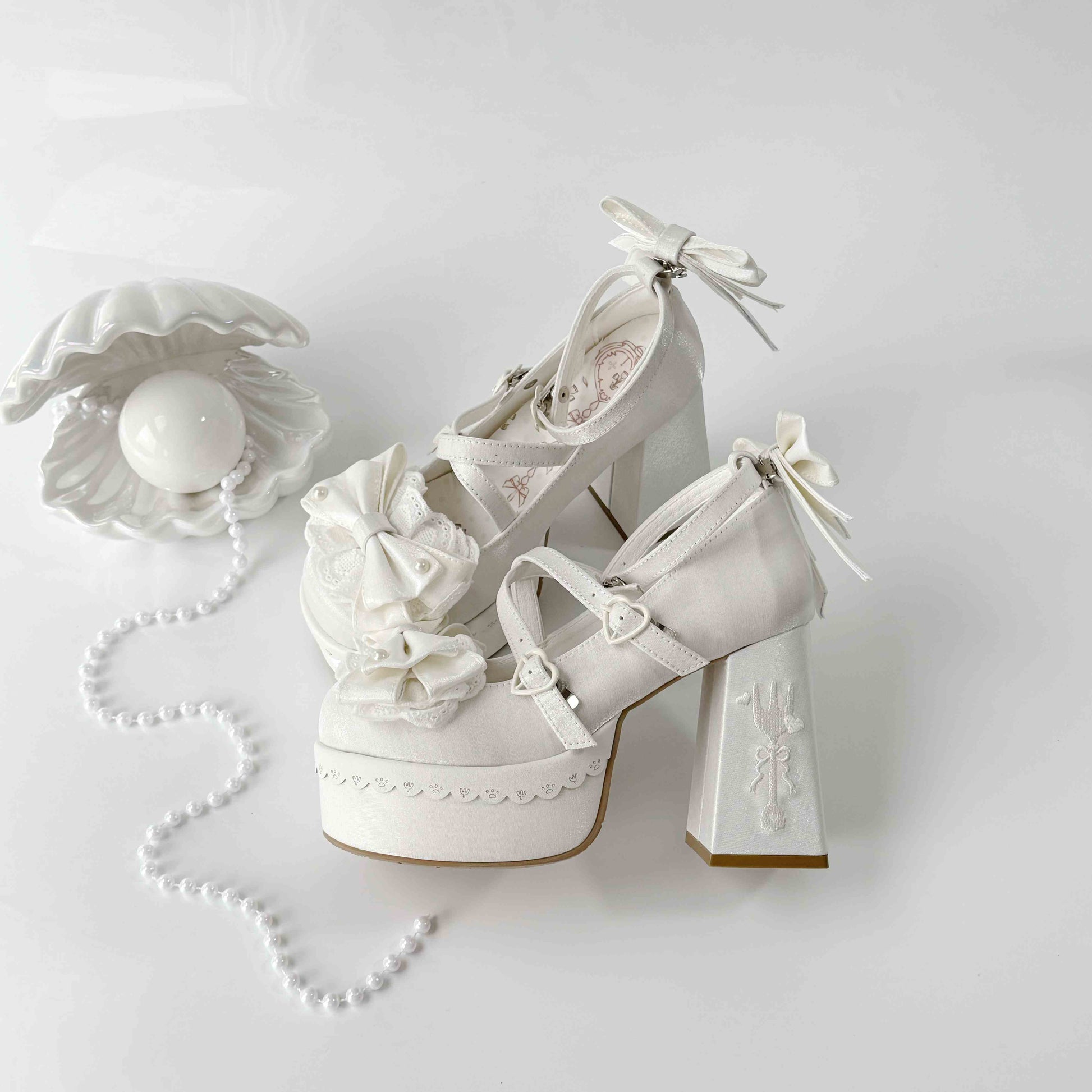 Love Letter High-heeled Lolita Shoes