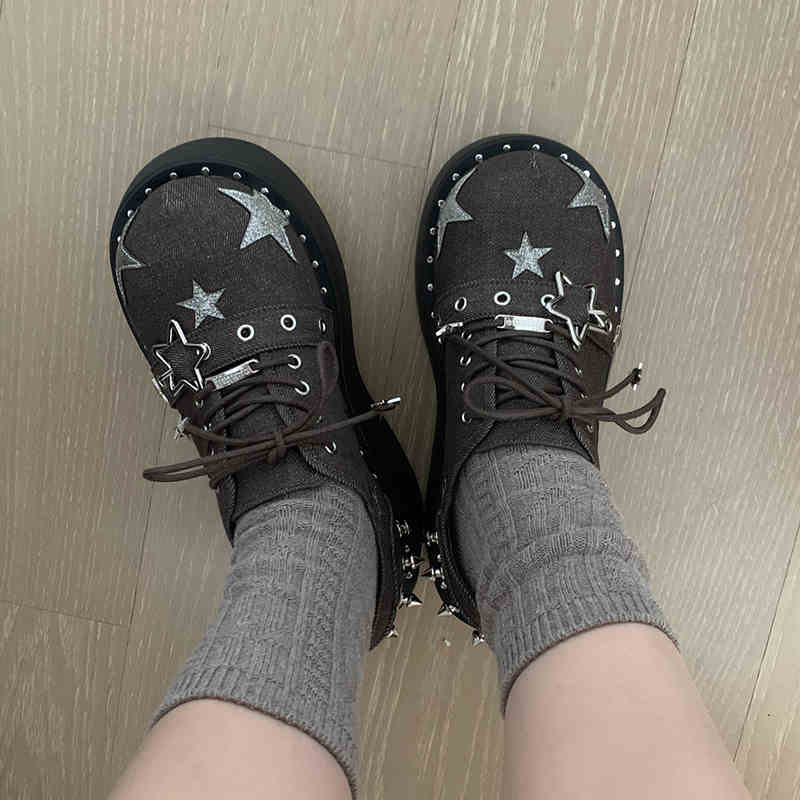 Y2K Goth Punk Shoes