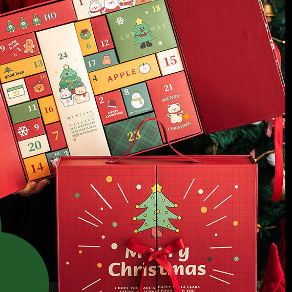 Christmas Countdown Calendar Blind Gift Packaging Box
