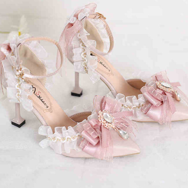 Butterfly Flower High-heeled Sandals