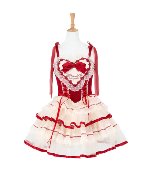 Silk Satin Ballet Lolita Dress