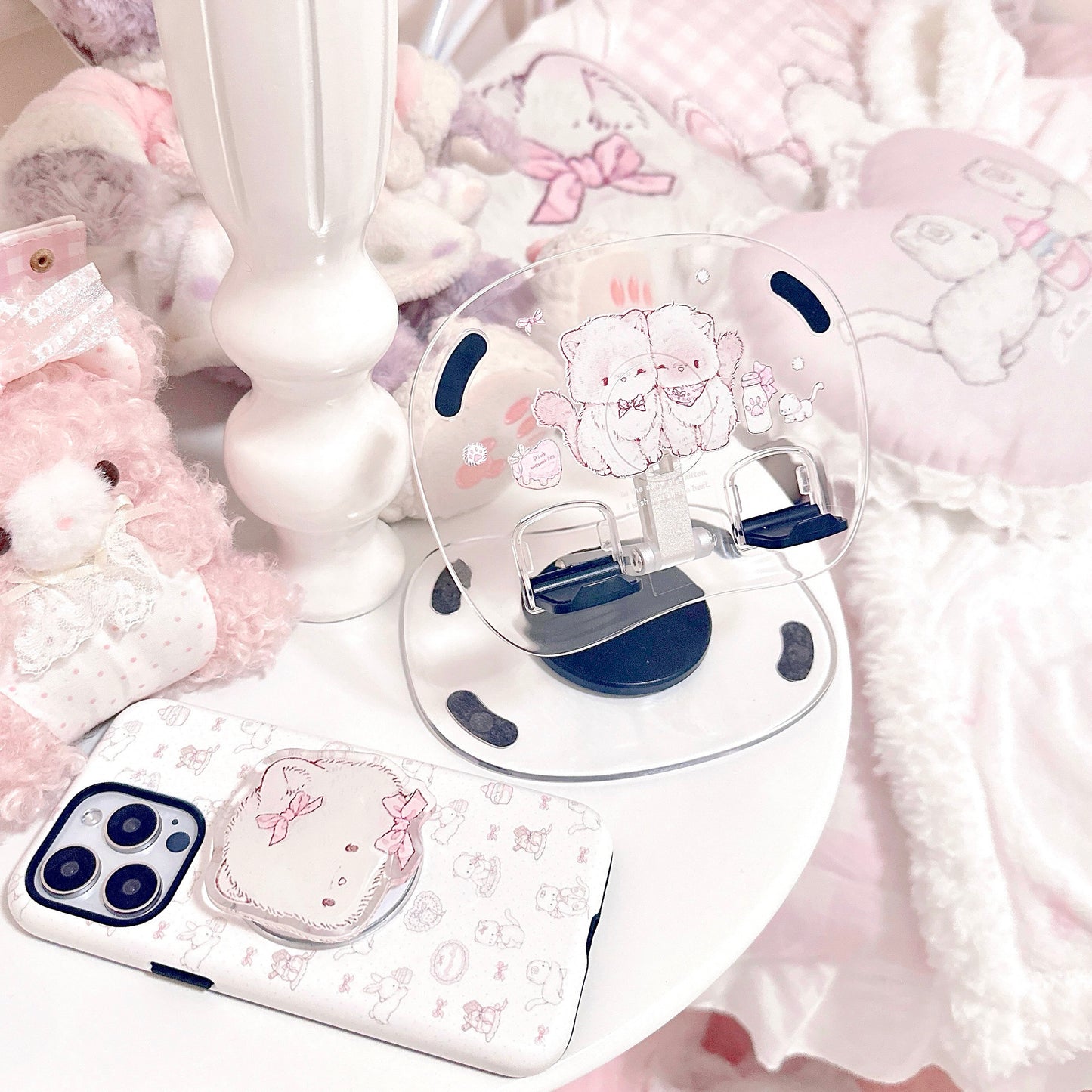 kawaii acrylic tablet stand acrylic