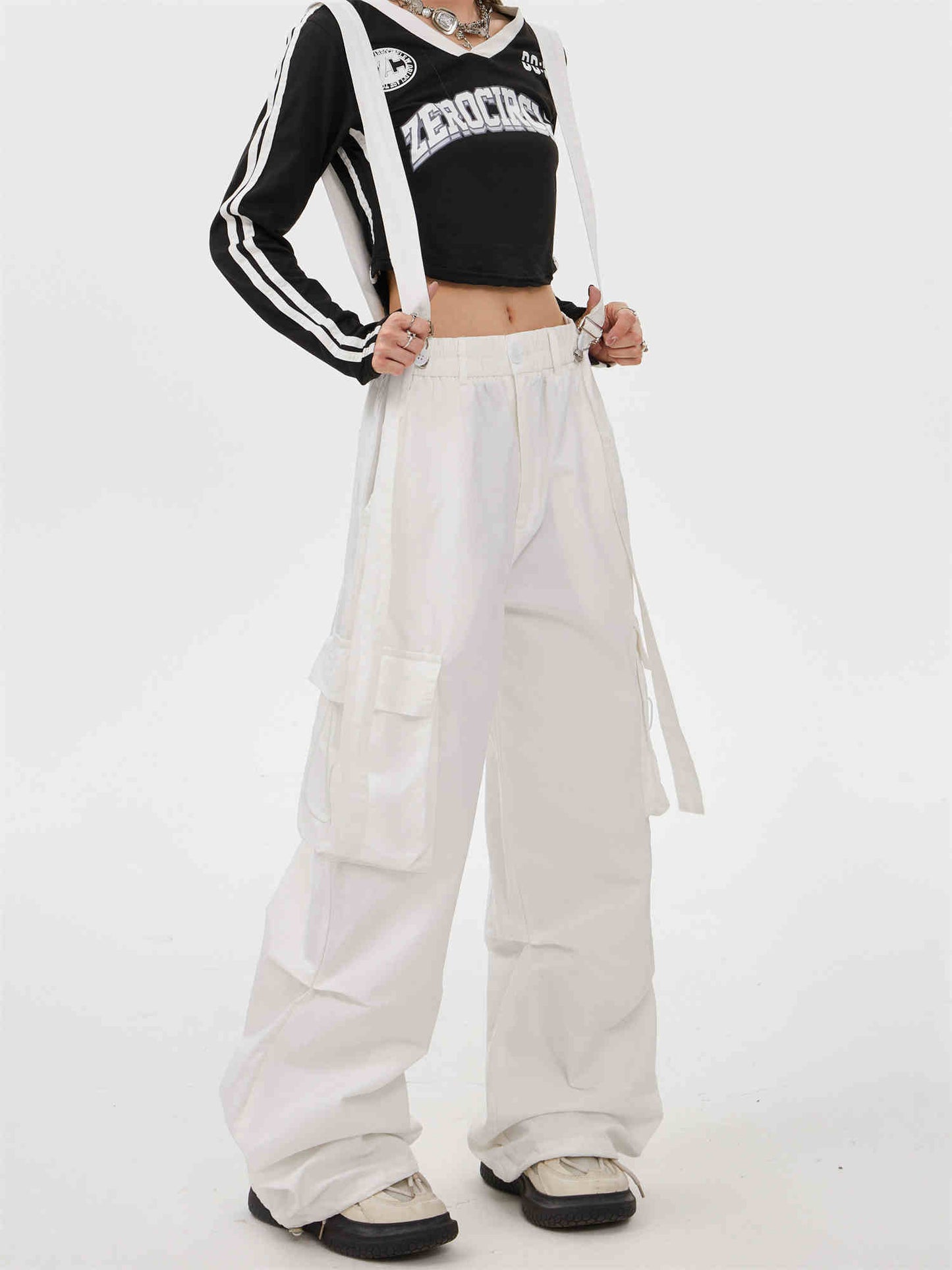 Burgundy Street Cargo Pants