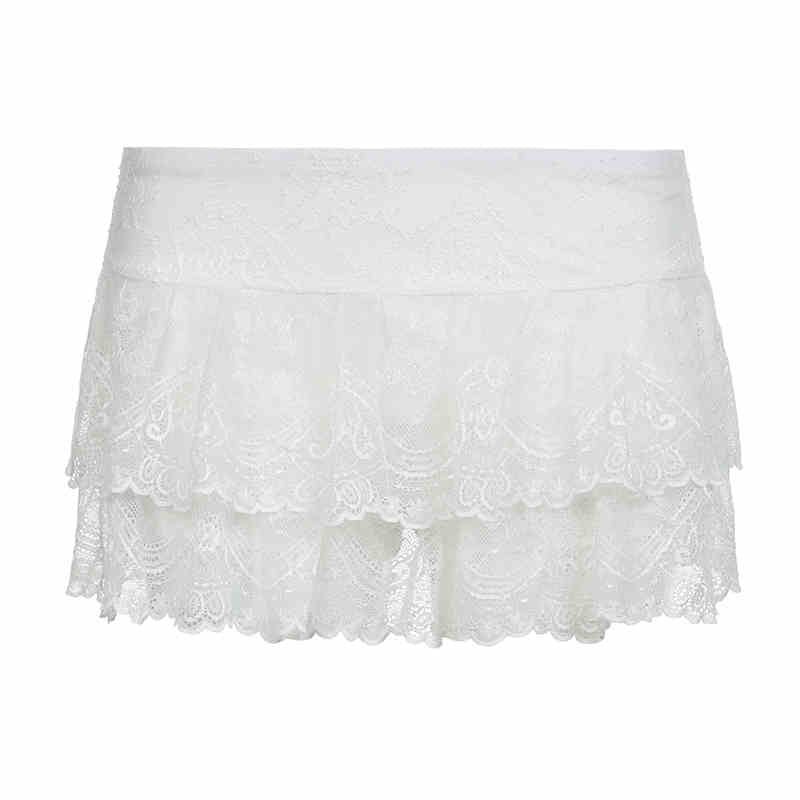 Ballet Lace Cake Dark Coquette Skirt